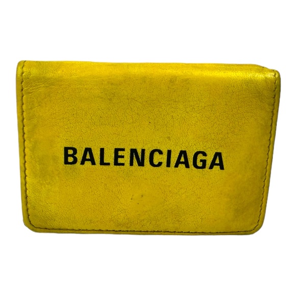 Balenciaga Wallet Yellow - Picture 1 of 7